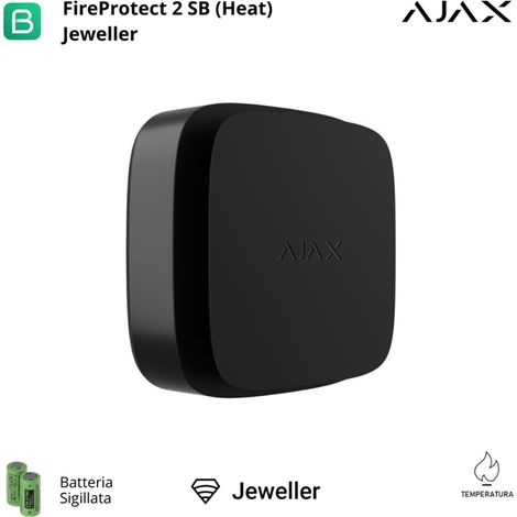 AJAX - 63215 - FireProtect 2 SB (Heat) ASP , Rilevatore di calore wireless