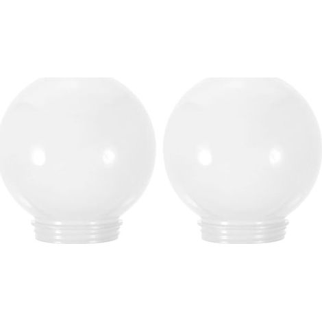 Abat-Jour Boules En Acrylique 3.94 Pouces Lampes De Plafond Extérieures Et Intérieures Étanches Accessoires Terrasse Jardin (1/5)