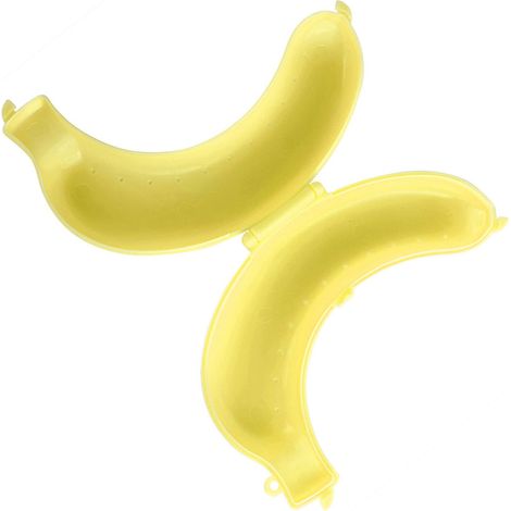 Niedliche Bananen-Schutzbox in 3 Farben, Lunchbox, Aufbewahrungsbox, neu (1/5)