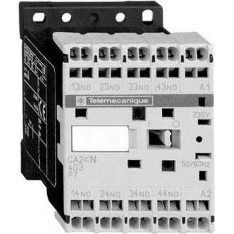 Relé Schneider Electric CA4-K compacto 10 A 24 V DC