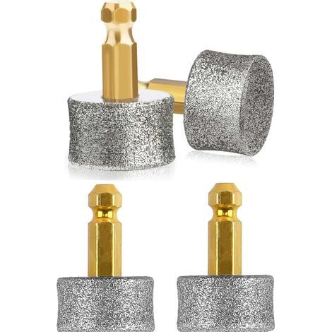 Têtes de Rechange pour Ponceuse à Griffes pour Chien, 4Pièces Compatible avec N10 N20 N30 et Autres Modèles, Têtes de Meulage à 80 Grains pour Petits, Moyens et Grands Chiens, Accessoires de Ponçage (1/5)