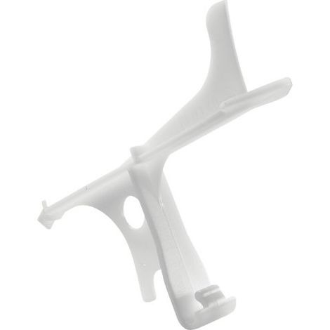 Mécanisme de chasse d'eau GROHEDAL en plastique – Longueur 15.6 cm – Pour installation facile – Compatible avec modèles standards (1/4)