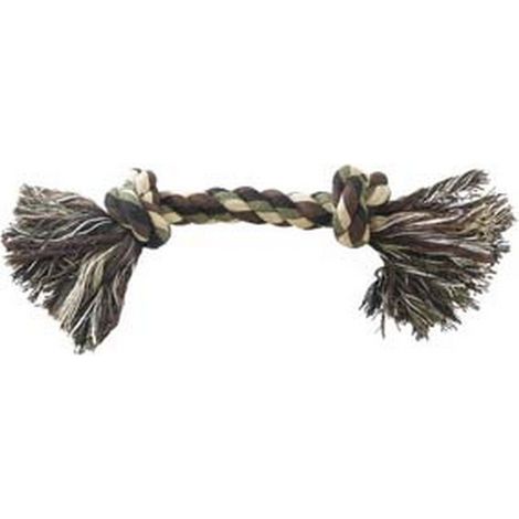6BL CORDA DENTALE PER CANI PA 6520 IN COTONE ANNODATO E INTRECCIATO