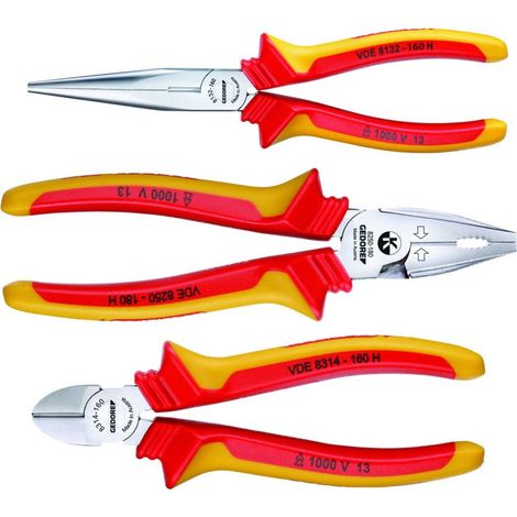 Gedore 1550594 VDE Zangen-Set 3teilig (1/5)