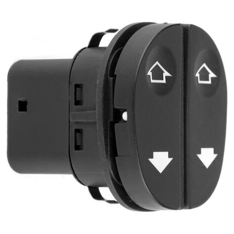 Pour interrupteur de lève-vitre d'une Fiesta 2002, pour bouton de lève-vitre Ford Fiesta, interrupteur de commande de lève-vitre électrique, bouton de commande de lève-vitre électrique. (1/5)