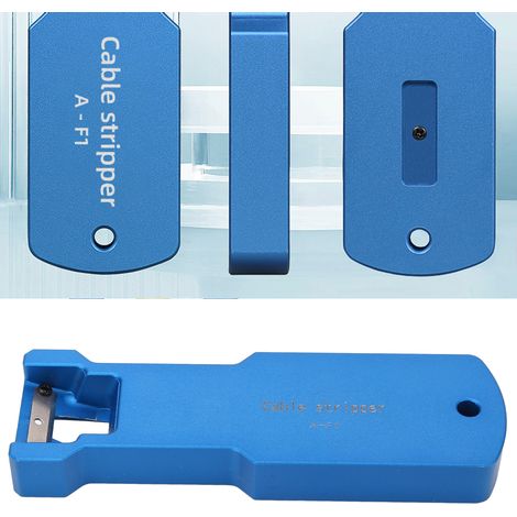Blue A-F1 Glasfaserbündel-Abisolierer für Kabel mit 8,5 mm, 10,5 mm und 14 mm Durchmesser (1/5)
