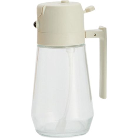 Distributeur Dhuile - Bouteille En Verre Résistant À La Chaleur 470 ml - Pour Cuisson Grillade Baking Friture Salade BBQ - 1 Pièce (1/5)