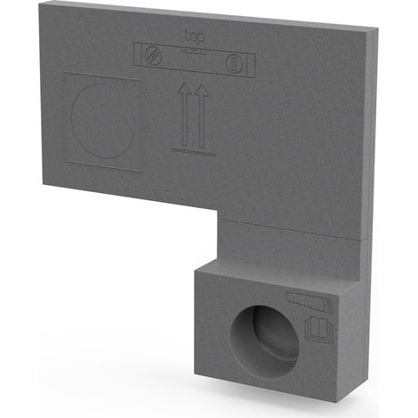 Pluggit iconVent - Fassade Abschluss - ICVZ60FA