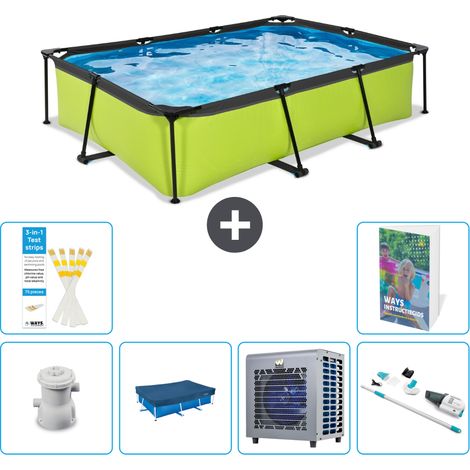 Exit-toys Piscina Exit Rectangular - 300x200x65 cm - 7-piezas  S313 (1/5)