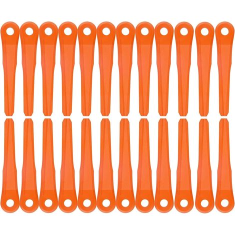 Packung mit 24 Ersatzklingen für Stihl Polycut 6-2, 6-3, 7-3, 28-2, 48-2 Rasentrimmer, Kunststoffklingen 40020071000 (1/5)