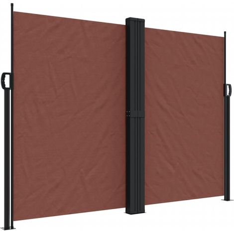 Maison Exclusive - Seitenmarkise Ausziehbar Braun 180x600 cm