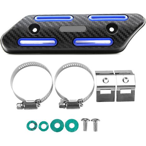 Protector térmico universal anti-quemaduras para escape de motocicleta CRF (1/5)