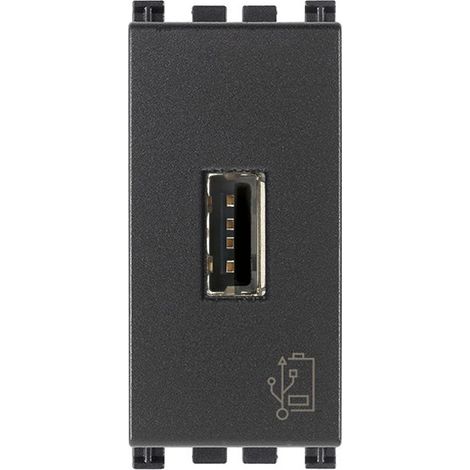 USB-Netzteil 5V1,5A 1M Grau VIMAR 19292