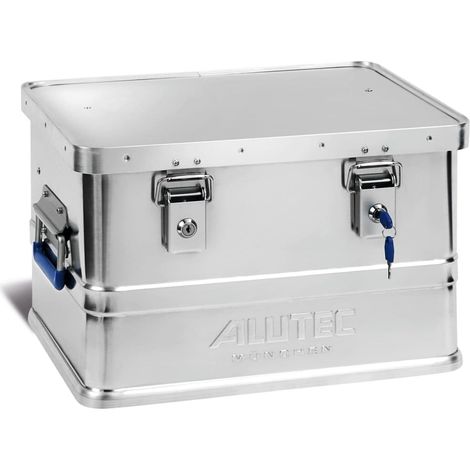 Alutec Classic caja de almacenamiento aluminio plateado 30L (1/5)