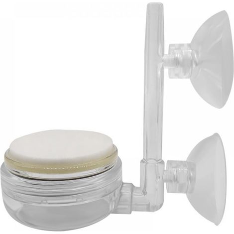 1 pompe à oxygène, silencieuse, pour aquarium, avec disque à bulles, distribution précise de l'air, installation facile (1/5)