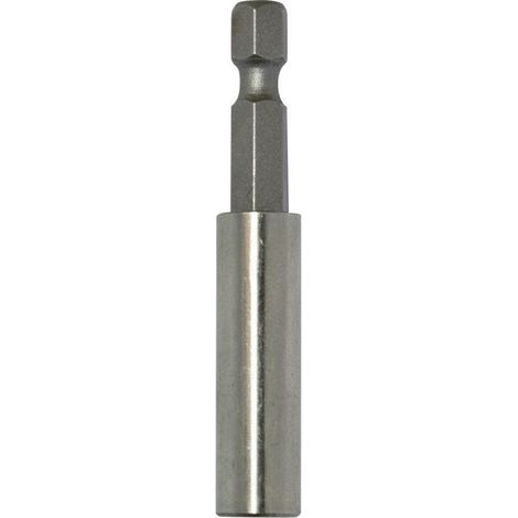 Bithalter 1/4" für 1/4" Bits Magnet + Sprengring 60mm FORTIS (1/4)