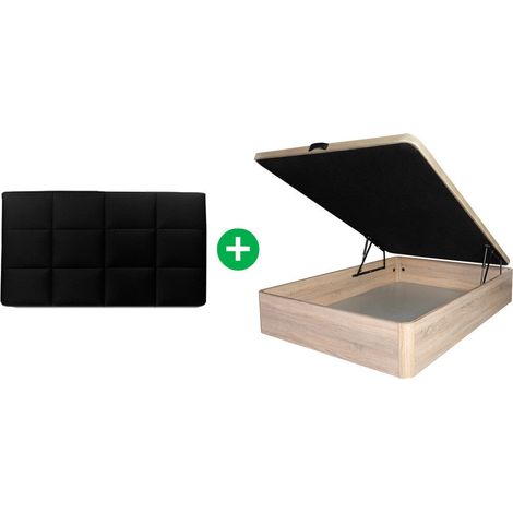 Cama Canape 90cm + Cabecero en Polipiel Nerea (1/5)