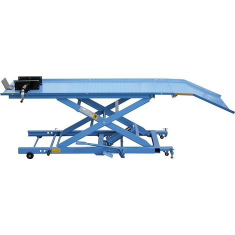 PUENTE ELEVADOR HIDRAULICO PARA MOTO MOTOCICLETAS 400 KG FERVI S008/M