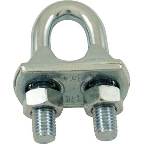 Serre-câble à étrier - Diamètre câble : 6mm (1/3)