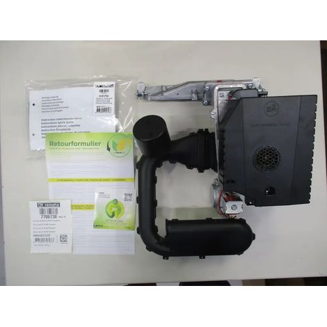 Remeha Ventilateur avec platine PCB et vanne de gaz, 7706738