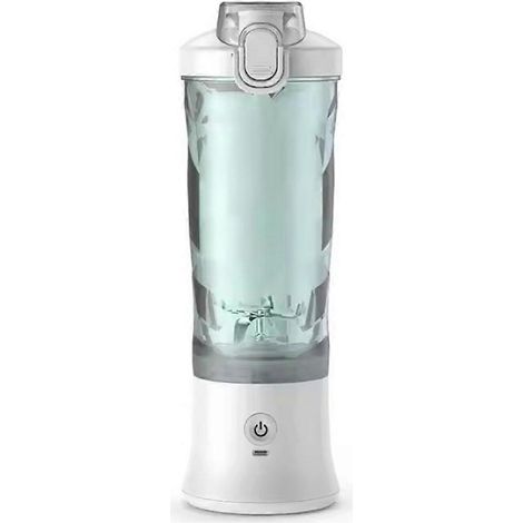 Blender portable rechargeable USB 600 ml, mixeur électrique, mini-blender pour smoothies et jus individuels (1/5)