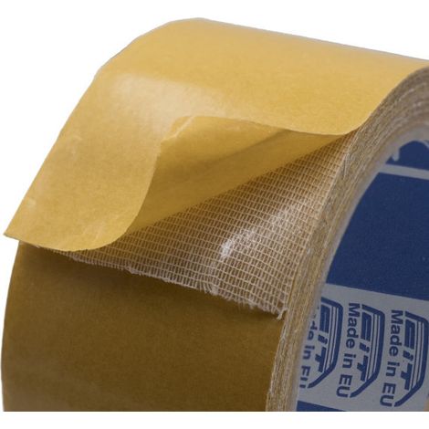 Nastro biadesivo per moquette - GARZA - neutro - 260my - 25mt Packaging - 25mm x 25mt