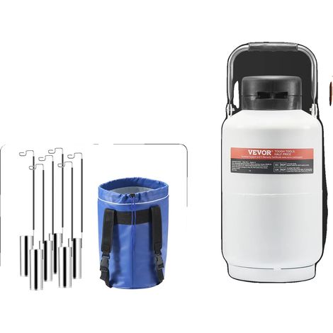 Serbatoio di azoto liquido, capacità 30 litri, design leggero e resistente, 3L (1/2)