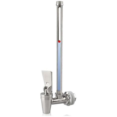 7-Zoll-Wasserhahn mit Wasserstandsanzeige aus Edelstahl (1/5)