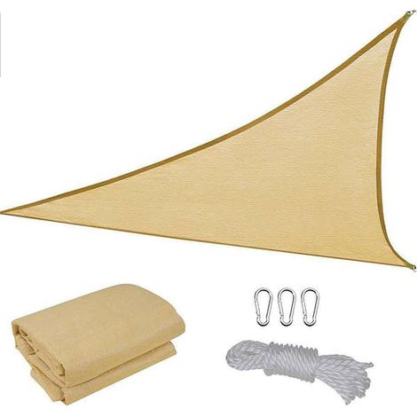 Voile d'ombrage triangulaire / Voile d'ombrage en toile S (1/5)
