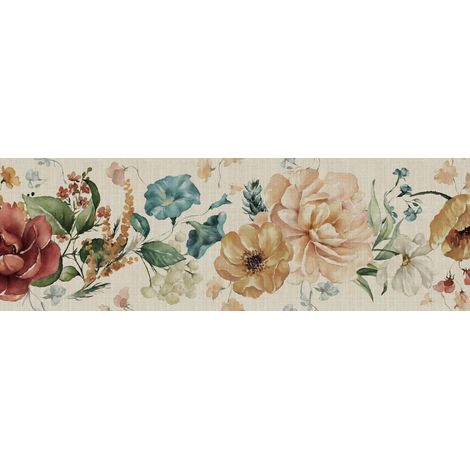Tappeto Passatoia Cucina Antiscivolo Linea Futura Blossom By Suardi, misura52x180coloreBlossom