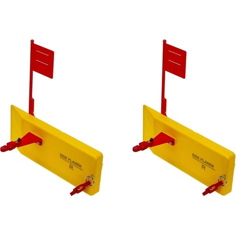 2X Planche de Rabot Latéral pour Pêche en Bateau, Planche de Rabotage Encastrée, Planche de Pêche à la Traîne, Outil de Pêche à la Traîne, Planche de Plongée à Droite (1/5)