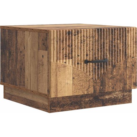 Couchtisch mit Schubladen Altholz 49 x 50 x 37 cm Holzwerkstoff vidaXL
