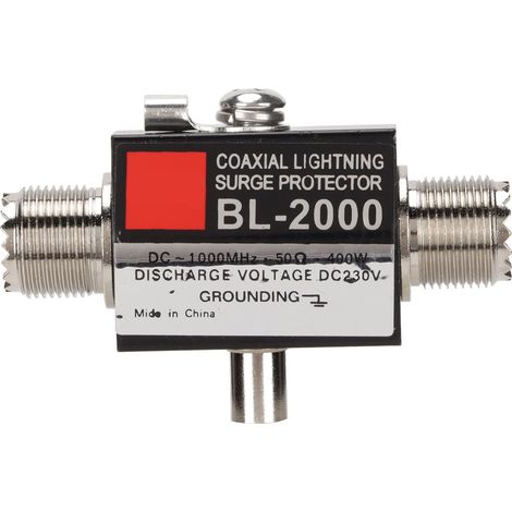 Parafoudre coaxial Yinitone BL‑2000 PL259 femelle vers PL259 femelle (1/5)