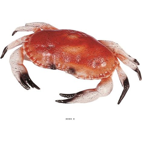 Tourteau crabe artificiel en Plastique soufflé L 320x220 mm