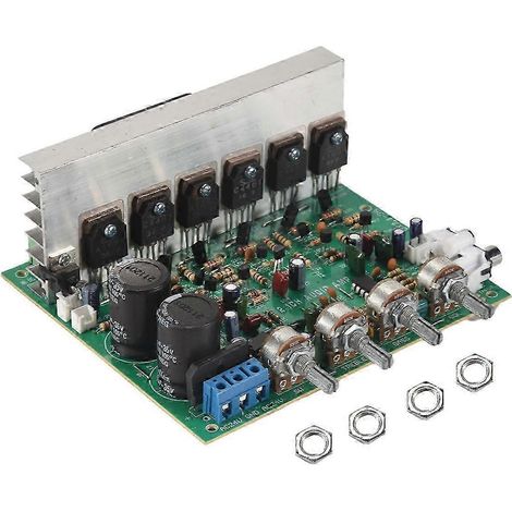 Carte amplificateur 2.1 canaux 240 W - caisson de basses et enceintes stéréo