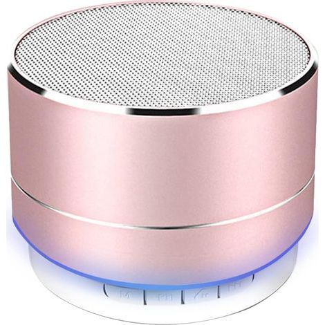 Enceinte Bluetooth portable, enceinte sans fil avec son HD compatible carte TF, mini enceinte portable pour une utilisation intérieure/extérieure, à la maison, pour un barbecue, à la plage et en voyag (1/4)