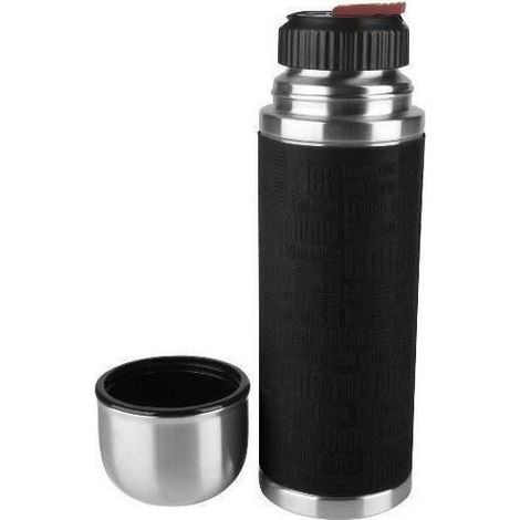 Isolierflasche Senator 1 l Manschette schwarz (1/5)