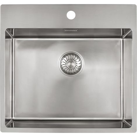 SOLIDO 3D-Spüle CABLPP50KR10, Edelstahl