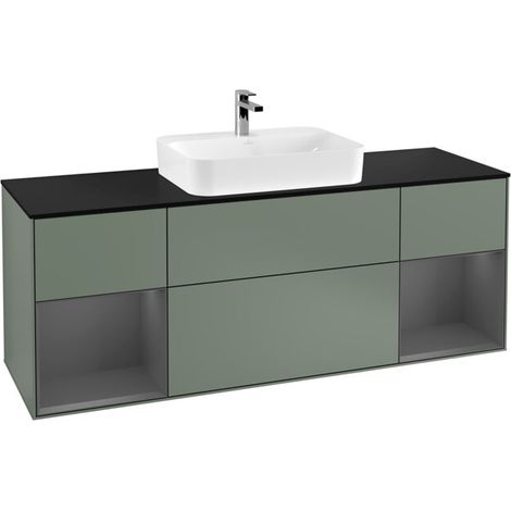 Villeroy & Boch F452GKGM Armoire sous-lavabo Finion F45 (1/2)