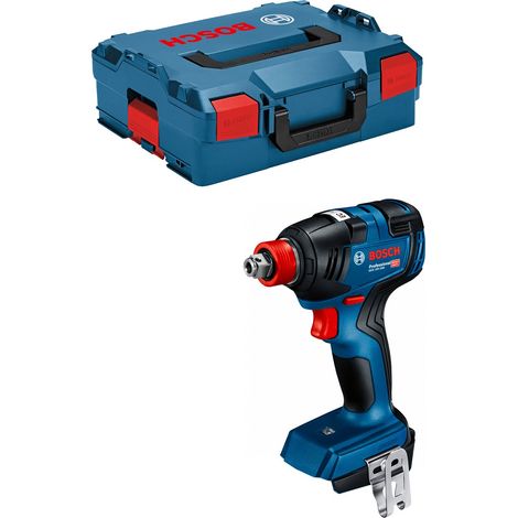 Bosch – Visseuse à chocs sans fil 18V – Couple 200 Nm – Moteur sans balais – Coffret L-BOXX pour rangement – Vissage rapide dans métal et bois