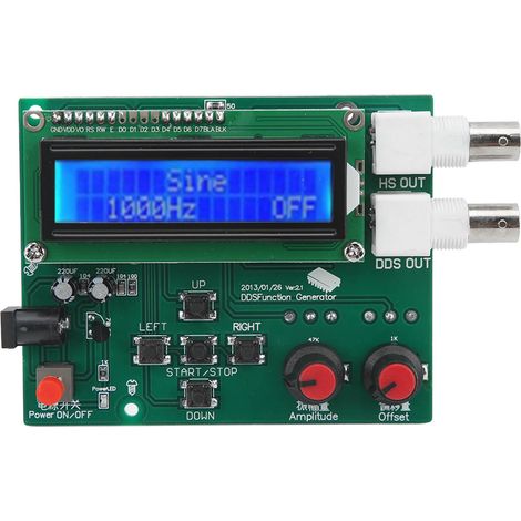 Function Signal Generator Module DDS Functional Source Frequency Meter Counter 1HZ‑65534HZ (1/5)