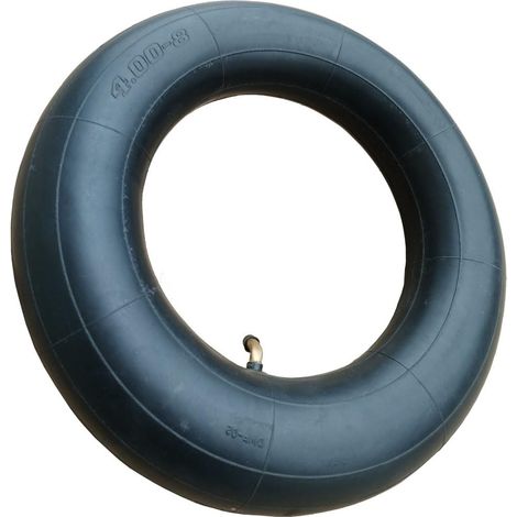 Chambre à air 4,00-8'' 400 x 100 mm pour brouette, roues pneumatiques (1/4)