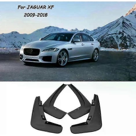 4 bavettes de protection moulées pour Jaguar XF XFL 2009-2015 (C2Z7890 et C2Z7889)