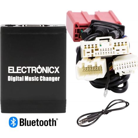 Adapter USB SD MP3 AUX Bluetooth Freisprechanlage Mazda ab 2009 - Auto Radio Adapter iPhone iPad iPod - Versand DE (1/5)