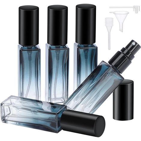 Parfümzerstäuber 10ml Nachfüllbar 5 Stück Blau (1/5)
