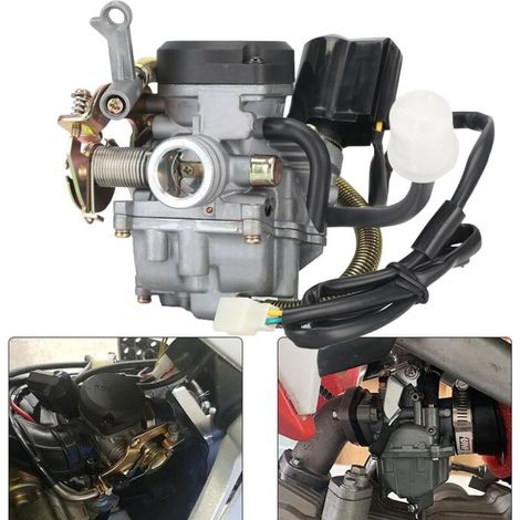Carburatore CVK PD18J, carburatore da 18 mm per scooter GY6 50cc a 4 tempi 139QMB 139QMA, moto da cross, go-kart, scooter, quad, ATV. (1/4)