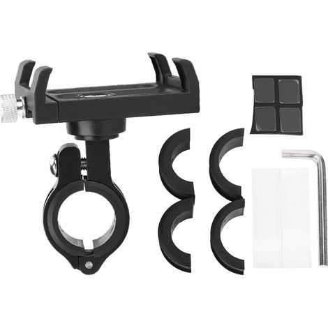 Support de téléphone vélo GUB PLUS 3 universel pour VTT et route avec rotation 360° (1/5)