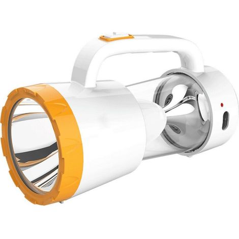 TRADE SHOP - Torcia Lanterna Lampada Ricaricabile Led 250lm Con Pannello Solare Usb Dd-161016 - (1/3)