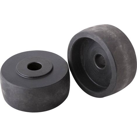 Paire de roues fixes ø90x38mm pour cric rouleur OH 5303 - SA 5362 - CLAS Equipements