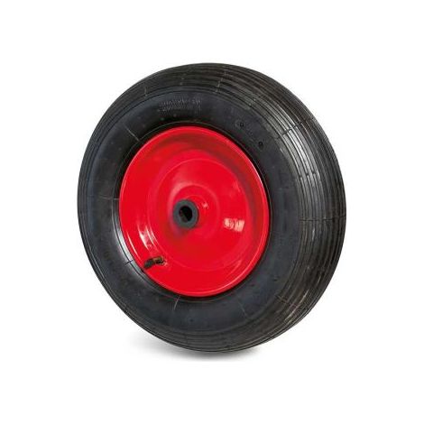 Roue de chariot Pneumatique Guitel Hervieu Ø 400mm, l. 94mm, Ø alésage 20mm, Roulement à rouleaux, 200kg max ( Prix pour 1 )